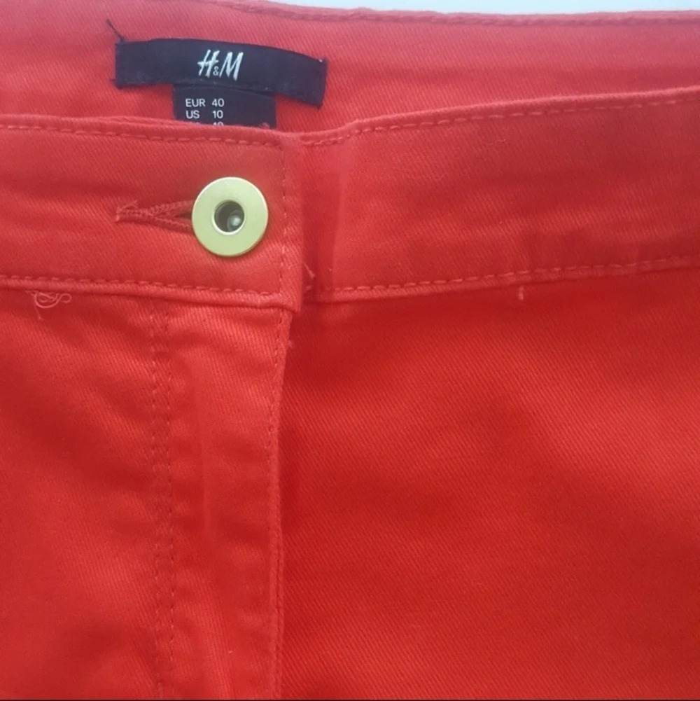 H&M Red Jean Shorts - Picture 7 of 8